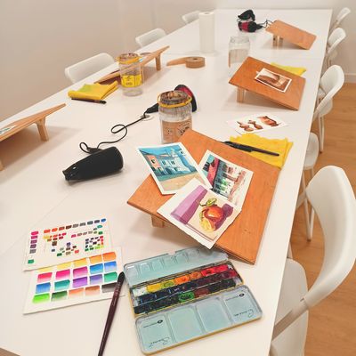 Clases de acuarela en Valladolid